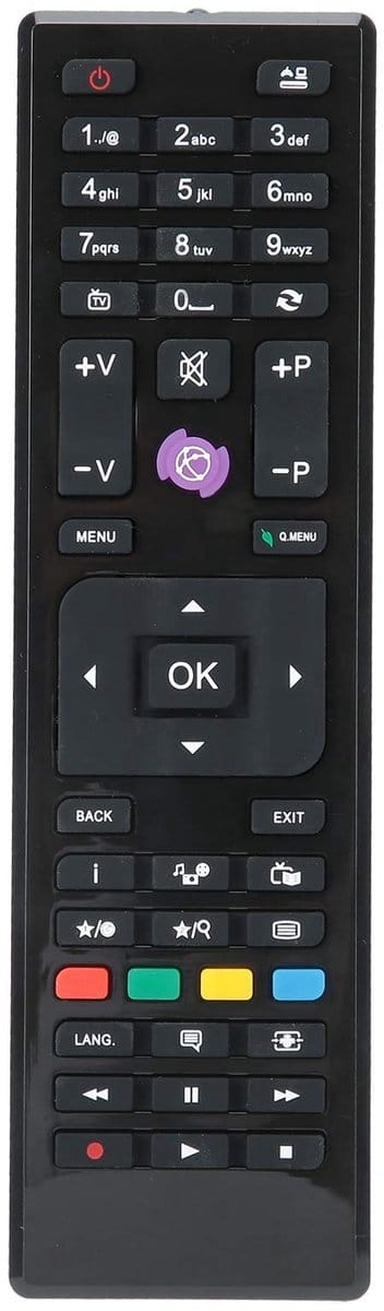 Dailygoody - Universele Afstandsbediening - LED-televisie - Kwaliteit voor elke TV - Vervangend model - Geschikt voor Moen en Tele-funken - Diverse mo.