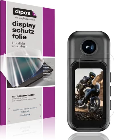 dipos – 4x Beschermfolie geschikt voor TKMARS 26A03008 | Krasbestendige & heldere Screenprotector Ultra-Thin