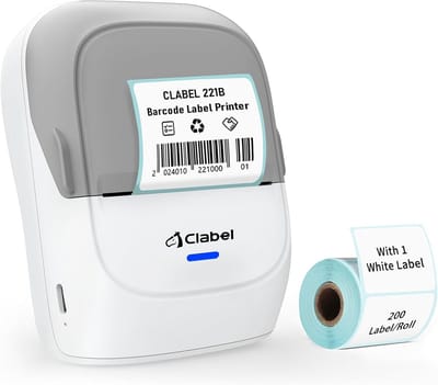 Draagbare Bluetooth Labelprinter met App - Thermische Etikettenprinter voor Adres, Kantoor en Thuisgebruik