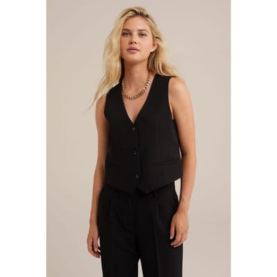 WE Fashion Gilet Black Taglia: 34 | Gilet Outlet | Donna | Nero