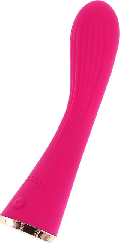 TOY JOY - ROSE RECHARGEABLE SILICONE VIBRATOR