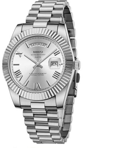 Heren Horloges Met Calendrier | Waterdichte Quartz Horloges | Klassiek Design