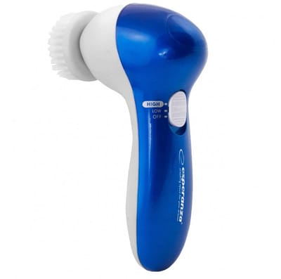 Esperanza ''Joy'' 5 in 1 elektrische gezichtsreiniger - Gezichtsborstel - 5 opzetstukken - Blauw