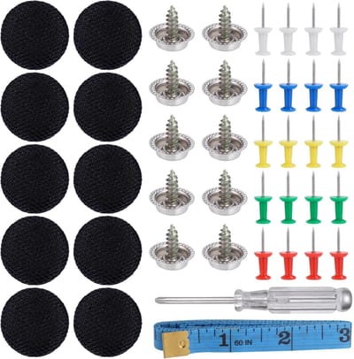 Crrynuo - Autodakhemel Reparatieset - 65-delig - Universeel - Met Gereedschap - Zwart