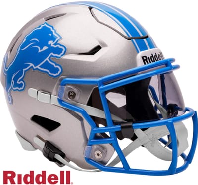 Riddell Speedflex Midi NFL Replica Helmet Mid-Size Detroit Lions voor Sport Fanzone
