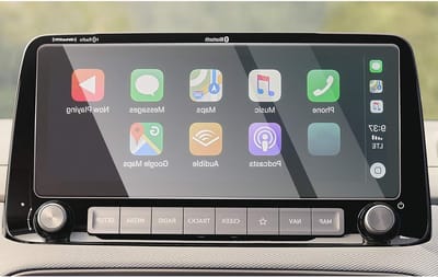 Navigatieglas Beschermfolie voor Hyundai Kona Hybrid Elektro EV 2020-2023 - 9H Krasbestendig, Antivingerafdruk, 10.25 inch GPS Schermbeschermer