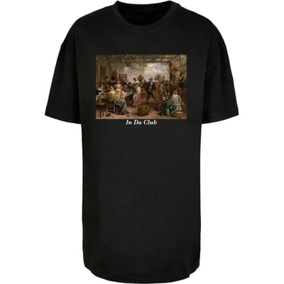 Dames-T-shirt oversized Mister Tee Club New Boyfriend