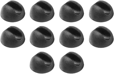 10 Stuks Antislip Siliconen Vloerbeschermers voor Meubels, 10mm Universele Beschermclips voor Houten Vloeren en DIY Projecten