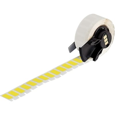 Brady M6-67-499-YL nylonweefsel labels geel | 15 mm x 9 mm (origineel)
