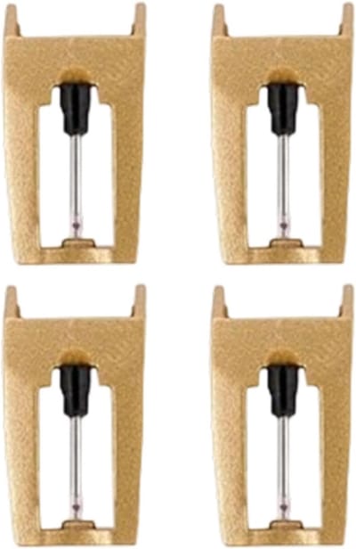 Platenspeler Naalden - Naalden Set - Muziek Afspelen - Krasbestendige Technologie - 4 Stuks - Zilver