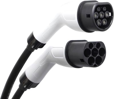 Oplaadkabel Elektrische Auto - Laadkabel EV - Thuis Laden - IP67 Waterdicht - 8 Meter - Zwart