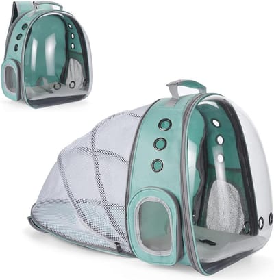 Huisdier Rugzak voor Honden en Katten - Draagbare Transporttas met Capsule Design