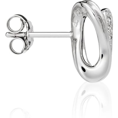 Orphelia ZO-5016 - Oorknoppen Zilver 925 - 1.2 cm - Zirkonia