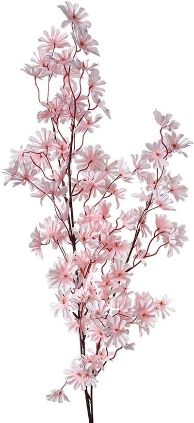 Clayre & Eef Kunstbloem 113 cm Roze Kunststof