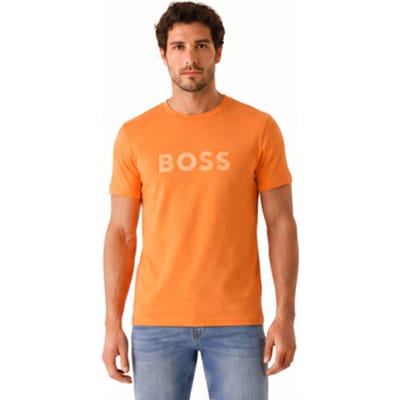 Heren Regular Fit Korte Mouwen Katoenen T-Shirt 50491706