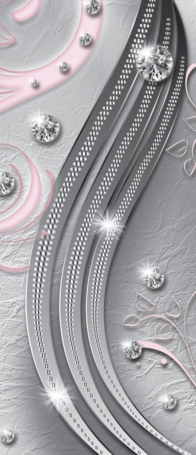 Pattern Abstract Ornament Leaves Photo Wallcovering