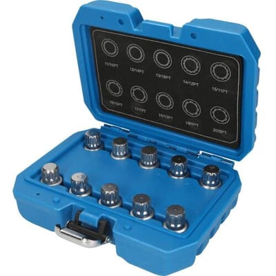 Brilliant Tools BT691170 Velgenslot-assortiment voor BMW, 10-delig