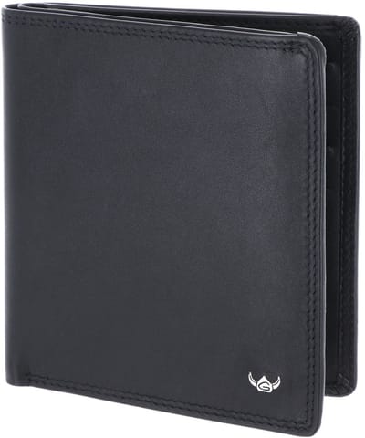 Golden Head Leren kaarthoes Polo RFID Protect Kombischeintasche ohne Münzfach 1255 Schwarz zwart