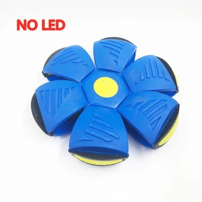 Vliegende Schotel Bal Magische Deformatie UFO met Led Licht Vliegend Speelgoed, Decompressie Kinderen Buiten Plezier Speelgoed voor Jongens Kinderen Cadeau