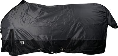 HORKA OUTDOOR DEKEN 450D NYLON OXFORD, 200 GRAMS 85/135 Zwart