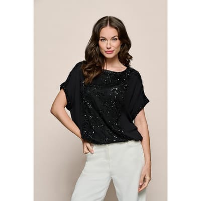 Hanna Top Zwart