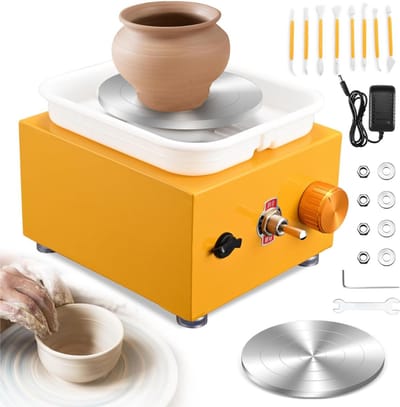 MRKK® Pottenbakkersschijf - Pottenbakken Draaischijf - Boetseerschijf Kinderen & Volwassenen