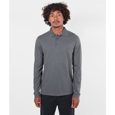 Polo Shirt Lange Mouw Oxbow Polo met lange mouwen NAVAL
