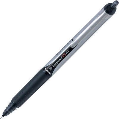 Rollerpen PILOT Hi-Tecpoint V5 RT fijn zwart | 12 stuks