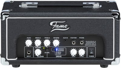 Fame 20RH - Transistorversterker top voor elektrische gitaar