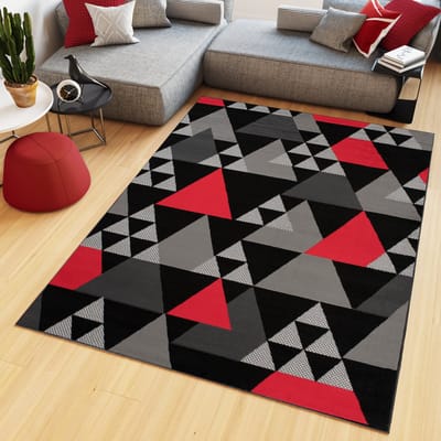Tapiso Maya Vloerkleed Grijs Woonkamer Modern Tapijt Maat- 300x400