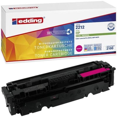Edding Toner vervangt HP 415A (W2033A) Compatibel Magenta 2100 bladzijden EDD-2212 18-2212