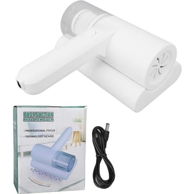 Bedstofzuiger Draadloos, UV Matrasstofzuiger Krachtige Zuigkracht, Handstofzuiger Bankreiniger Machine Diepe Reiniger Voor Bedreiniging, Laken wit