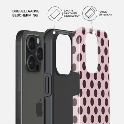 Burga Tough Backcover geschikt voor MagSafe geschikt voor iPhone 15 Pro - New Crush