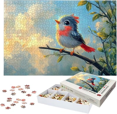 Houten Puzzel - Legpuzzel Volwassenen - Ontspanning en Uitdaging - Lettermarkering op Achterkant - 4000 Stukjes - Meerkleurig