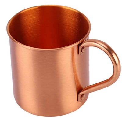 Dailygoods- Moscow Mule Beker van 100% Koper - Handgemaakt - Verfrissende Cocktail - Geen Nikkel - Houdt Drankjes Koud - Verbeterde Smaak - Cocktailbeker