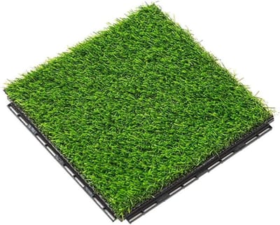 Composiet Vlondertegels - Tuinplastic Tegels - Buitenruimte Verfraaien - Eenvoudige Installatie - 30x30cm 11 Stuks - Groen