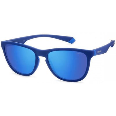 Polaroid UniSex Zonnebril Pld 2133 S Zx9 5x Matte Blue/56-17-145 blue