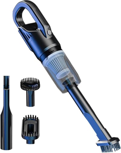 Draagbare Stofzuiger - Auto Reiniger - Auto Interieur - Krachtige Zuigkracht - 35 cm Lengte - Zwart