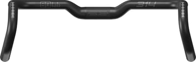 SQlab Handlebar 314 Gravel Fietsstuur - 400 mm Breed - 120 mm Drop - 14° Flare - Mountainbikestuur - Geschikt voor Gravelbikes - Ergonomisch Ontwerp - Zwart