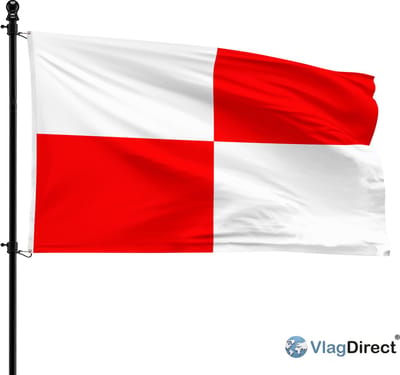 Wielsbeekse vlag - Gemeente Wielsbeke vlag - 90 x 150 cm.