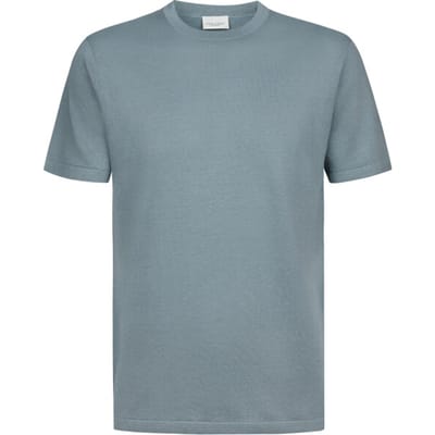 Profuomo - Shirt Lichtblauw Profuomo T-shirt Crew Neck Ss T-shirts Lichtblauw Ppxt10006