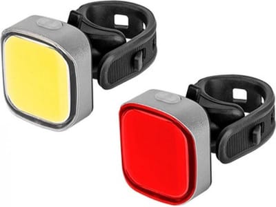 Fietsverlichting set - Rood en wit - Oplaadbaar