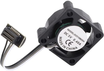Dailygoody - Hot-end Ventilator 18000 - Technologie - Compact Design - 5V - Voor P1P P1S - Naadloze Integratie - Geschikt voor 3D-printers