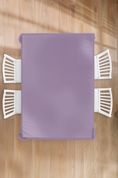Tafelkleed - Tafellaken - 130x200 cm - Interieur - Paars - Kleuren - Paarse - Kleur - Effen - Binnen en Buiten