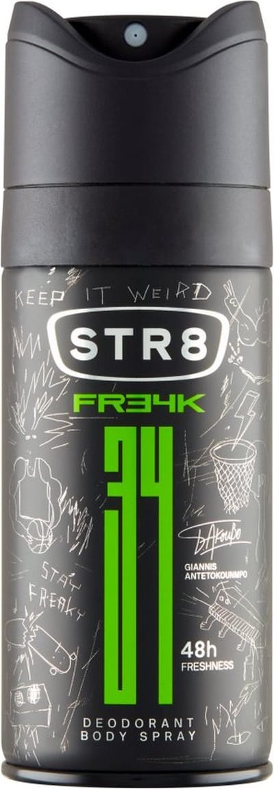 STR8 FR34K Deodorant Bodyspray – 150 ml – 48H Frisheid – Spicy & Woody Geur