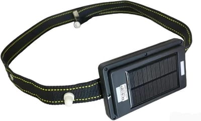Dier Tracker - GPS Locator - Dieren Volgen - Zonne-energie Laden - 20000 mAh - Zwart