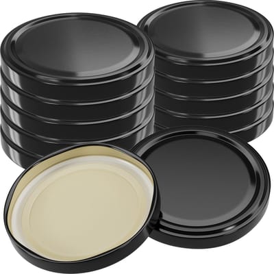 Dailygoods- Weckdeksel 82 mm - Schroefdeksel - Twist-off-deksel - Reservedeksel - Inmaakpotten - Luchtdicht afsluiten - Inmaakdeksel