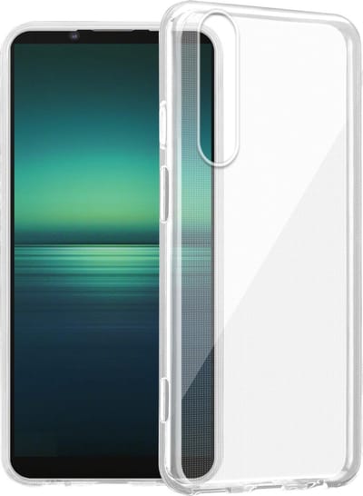 Cadorabo Hoesje geschikt voor Sony Xperia 1 IV in VOLLEDIG TRANSPARANT - Beschermhoes gemaakt van flexibel TPU Silicone Case Cover