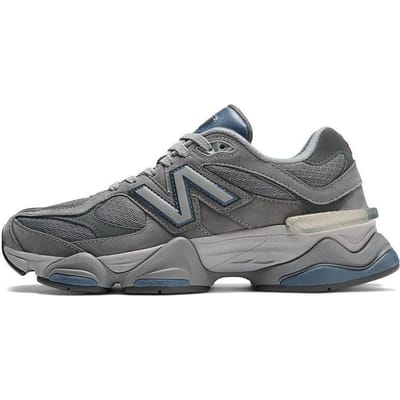 New Balance 9060 Castlerock Unisex Sneakers Grijs Marineblauw Zilver-Metallic U9060ECC 43