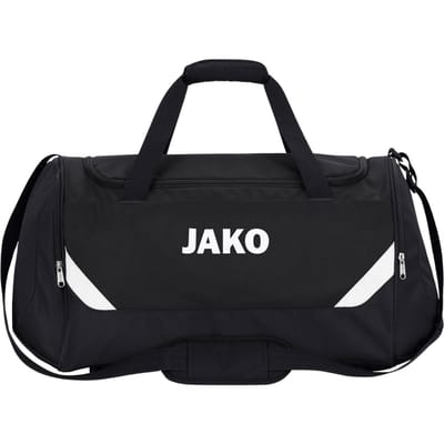 Jako Iconic (Bambini) Sporttas Met Zijvakken - Zwart | Maat: UNI